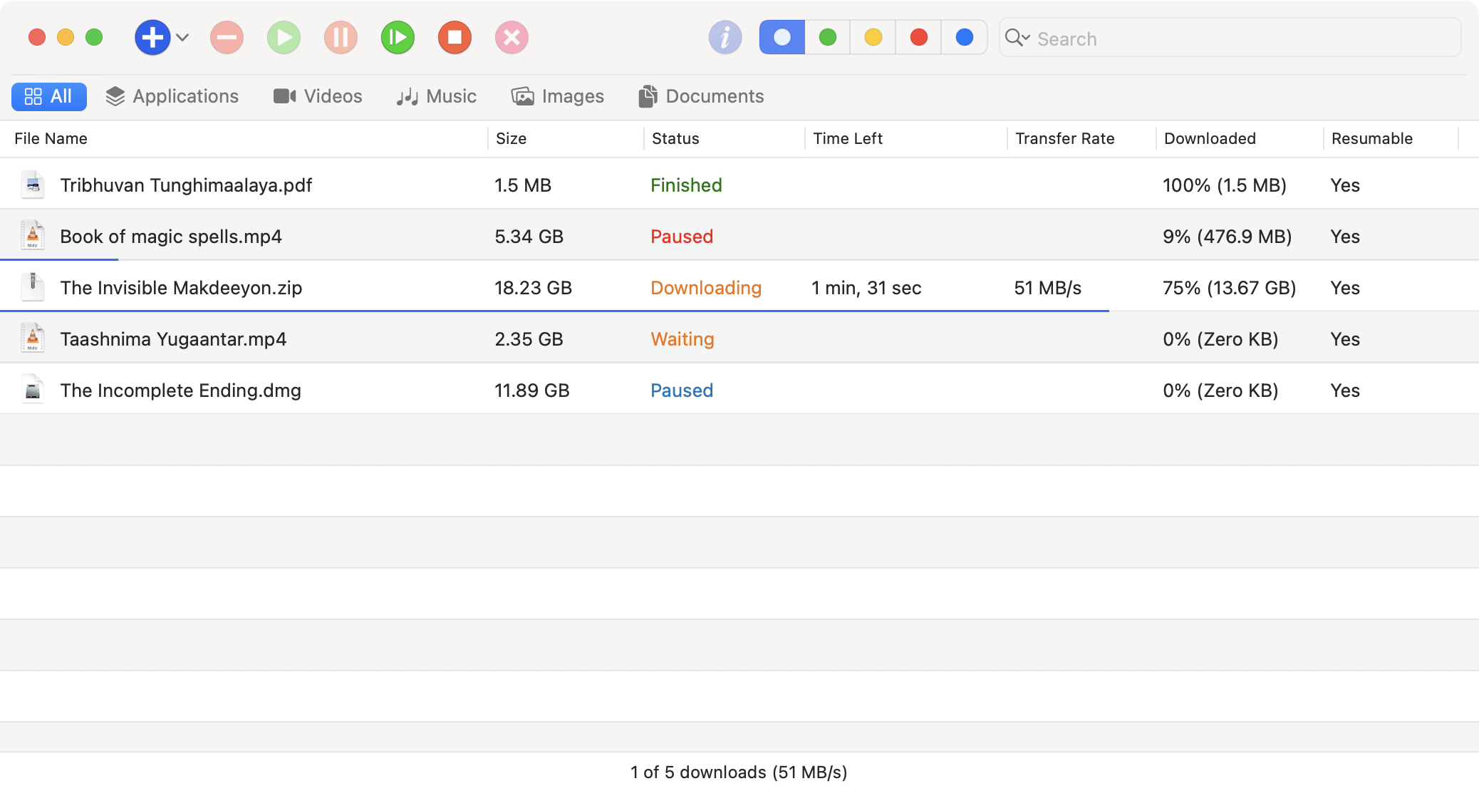 jDM download manager for Mac